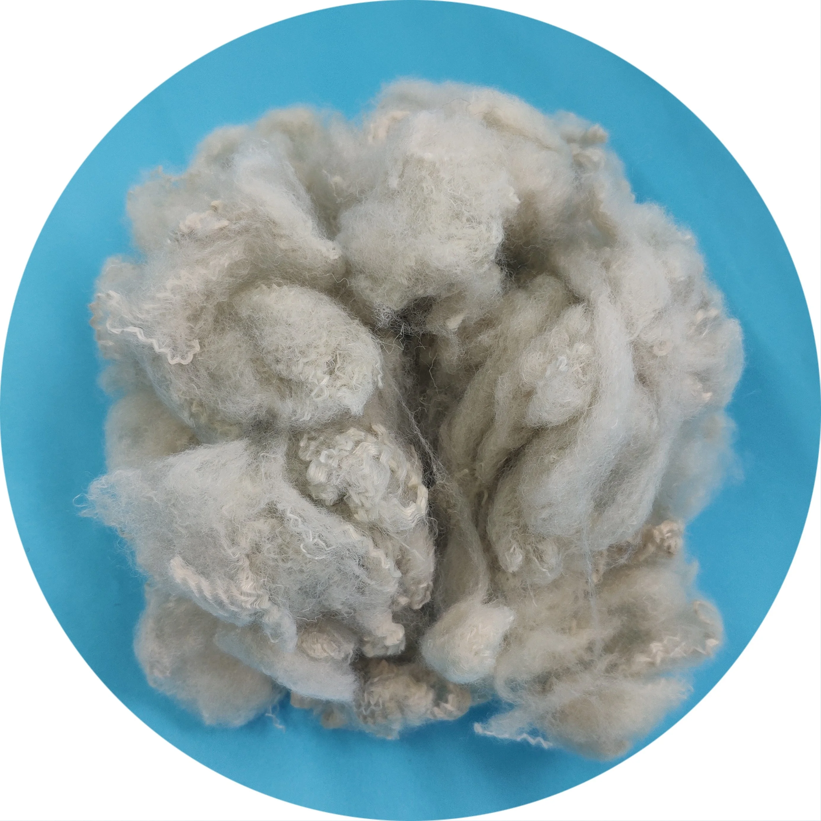 
High quality 2800NM Natural Hemp Staple Fiber for sale 
