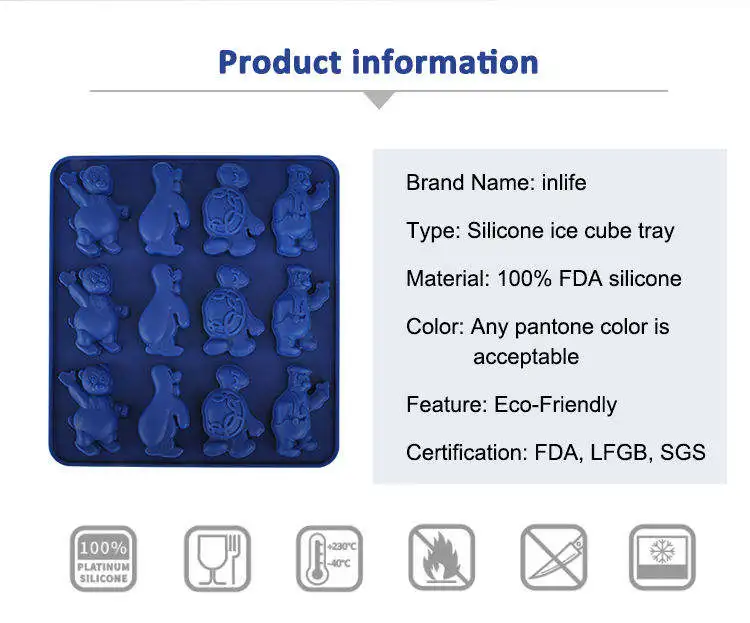 126 Cavities Square Silicone Candy Molds Mini Silicone Mold for Hard Candy Chocolate Gummy Caramel Ganache Ice Cubes