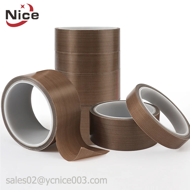High-temperature resistant PTFE Fiberglass Glass Fabric tape