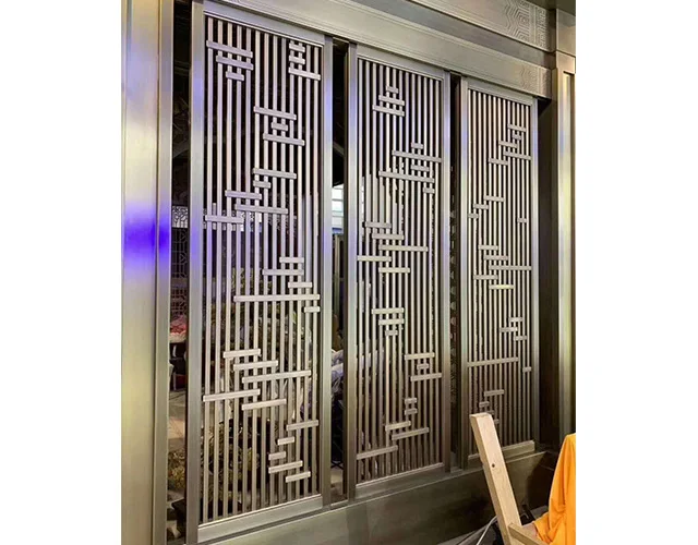 
luxury gold folding room dividers partitions string screenone piece interior decorativ panels for brauty salon 