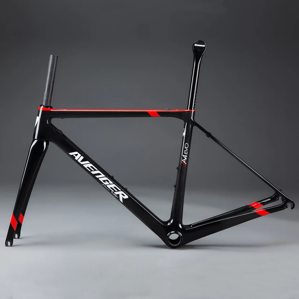 bicicleta ruta carbono super light carbon frame 700c t1000 road bike frame A4 EVO
