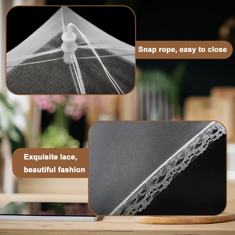 Pop-up Folding Food Tent Umbrella Mesh Food Cover foldable food cover tent