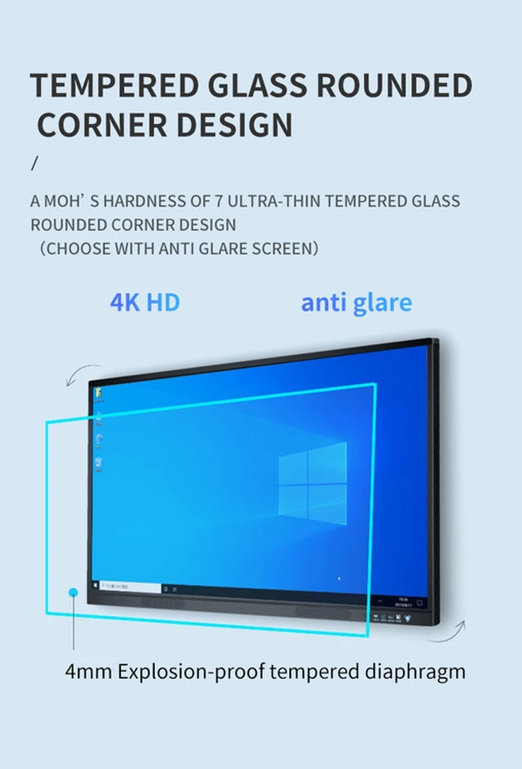 wireless control interactive white board smart board interactive whiteboard prices for video conference