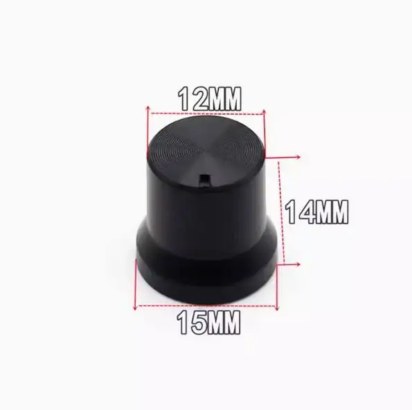 New plastic potentiometers screw knob audio control knobs