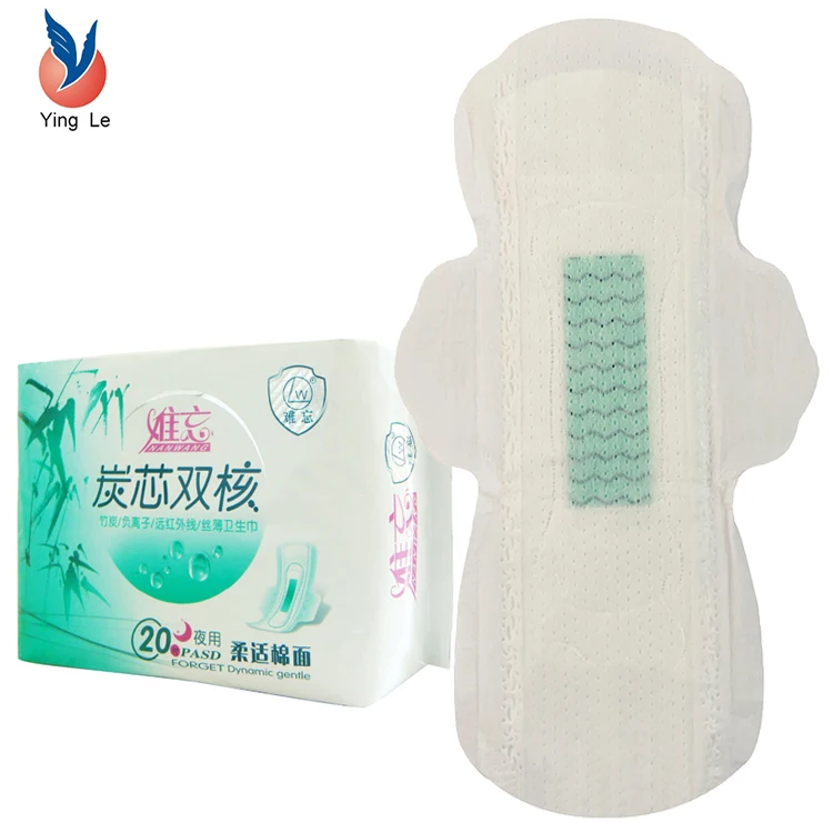 carefree anion sanitary napkin manufacturer provide Hot-selling  washable friss anion core cotton lady sanitary napkins/Tampons