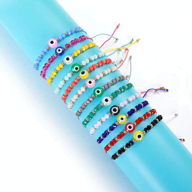 Handmade Rope Bangles for Men Women Evil Eye Red String Woven Bracelet Lucky Friendship Bracelets