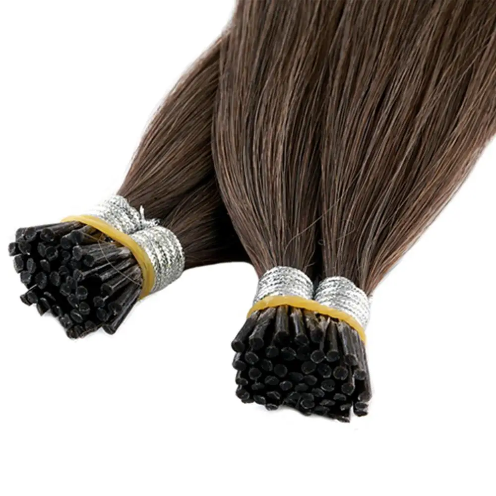 
K.S WIGS Wholesale I Tip Hair Extensions Colored Itip India Double Drawn Human Remy Hair 