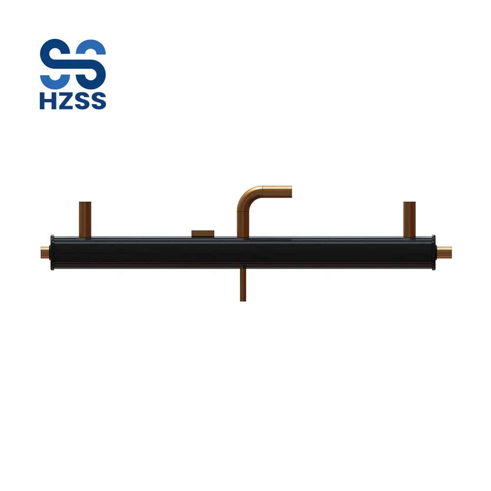 HZSS Wholesale Hot Sale Refrigerant Heater Shell and Tube Heat Exchanger High Efficiency Copper Heat Pump Heat Exchanger
