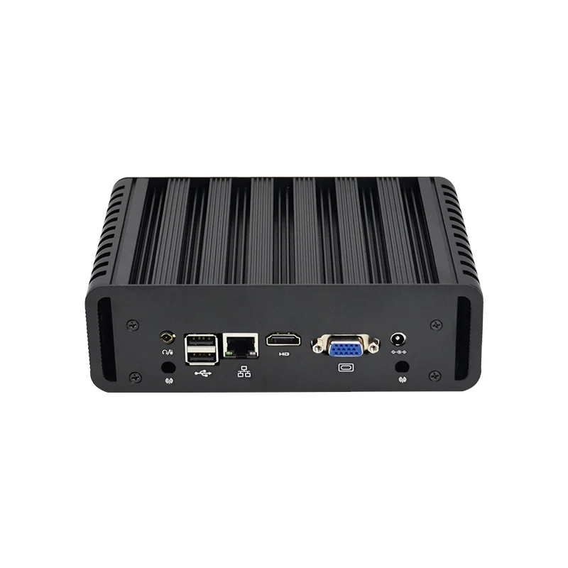 Sharerdp Core I3 I5 I7 10th 12V 5A 8GB RAM 2 Lan Wall Mount Linux Embedded Mini Share Comput Mini PC Fanless For Business
