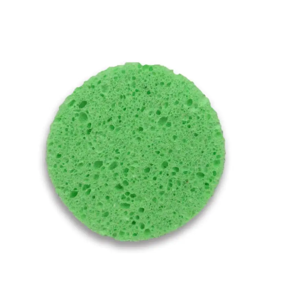 100%  Biodegradable Cosmetic Sponges for Facial Cleansing Compressed Cellulose Facial Sponges