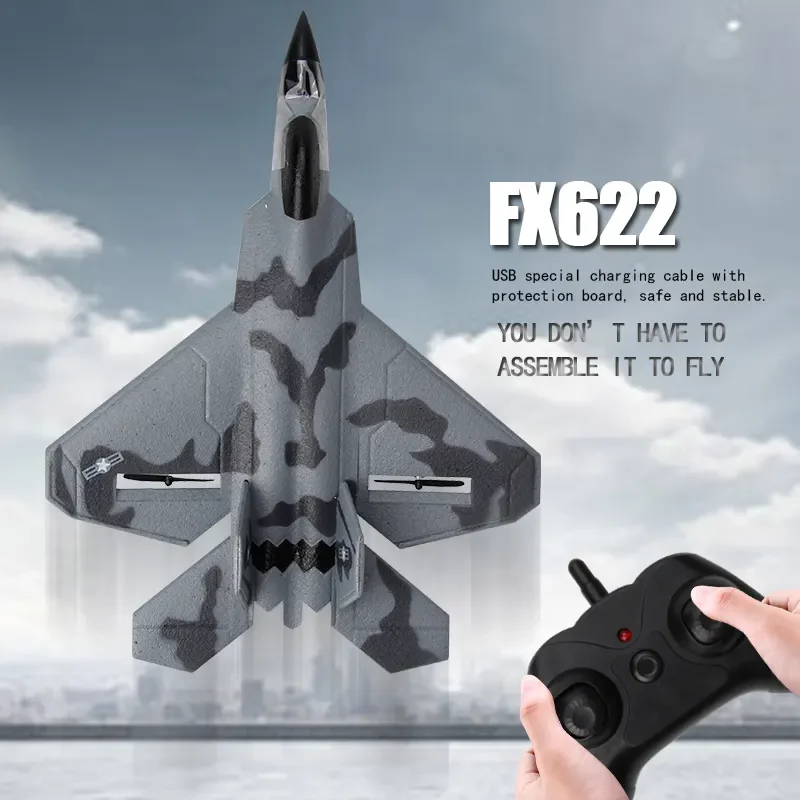 Jimei высокое качество Fx622 Epp-пенный радиоуправляемый самолет другие игрушки с дистанционным управлением Su35 со светодиодным светом