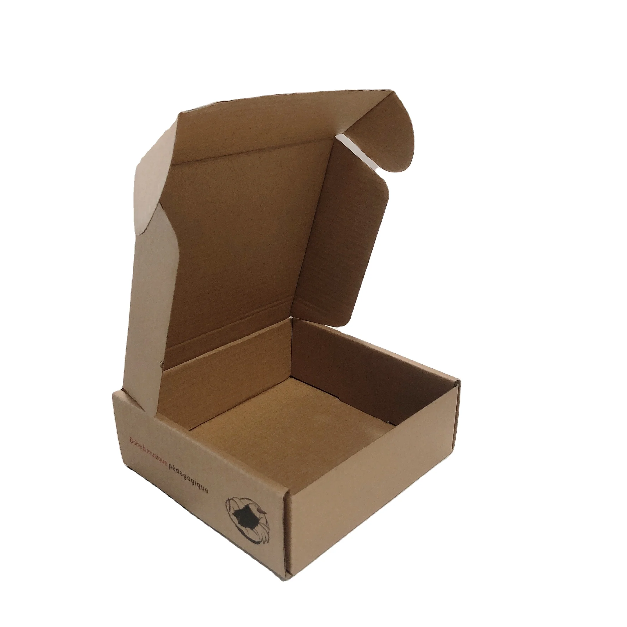 HENGXING индивидуальный логотип упаковка из гофрированного картона коробка для доставки одежды