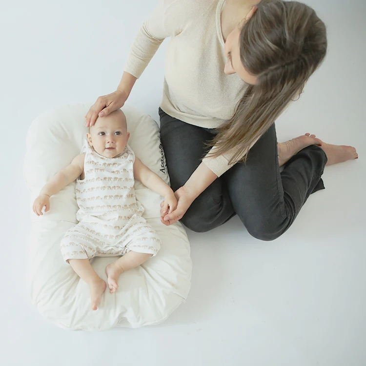 Portable Foldable Ins Hot Baby Bed Crib For Newborn Cotton Baby Travel Bed