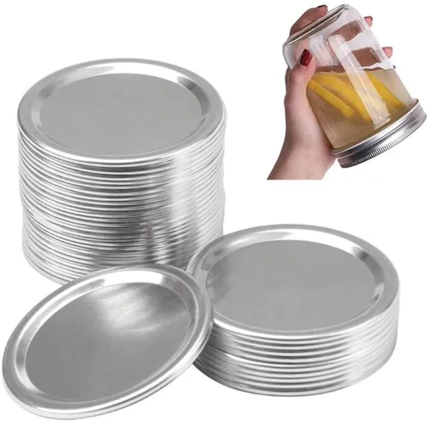 
Wide Mouth Mason Jar Lids Canning Lids for Ball 