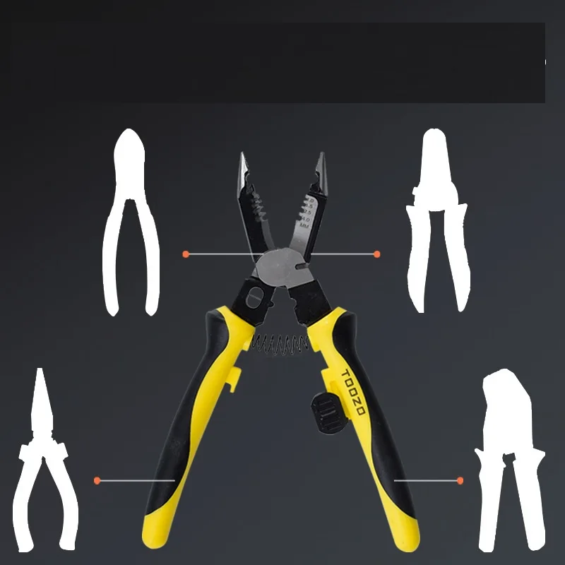 
220 мм Высокое качество резки проволоки lightweightseven в один многофункциональный инструмент обжимные клещи 