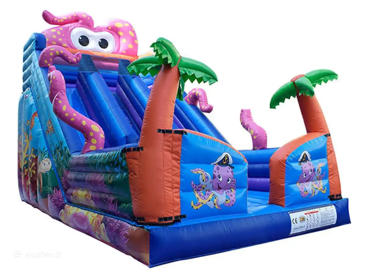 commercial PVC customized theme large  inflatable slides playground slide for sale