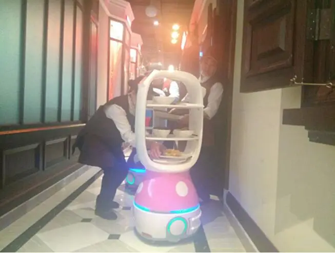 ODM Design Intelligent Food Serving Robot OEM Mingren New Micro Machining Milling Aluminum Turning Not CNC Machining BRASS