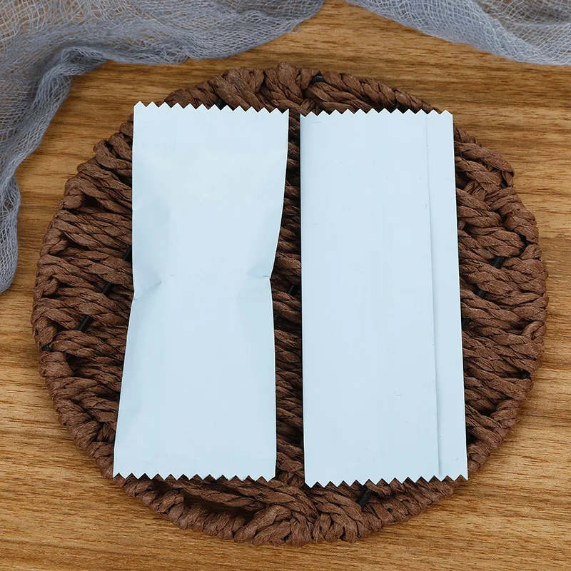 Multiple Design Fin Seal Hairline Finish Laminated Plastic Heat Sealable Small Pastry Candy Packaging Pillow Bag