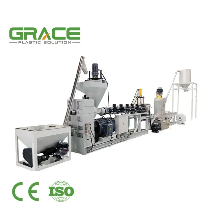 Grace Machinery PE rigid flakes recycling washing line