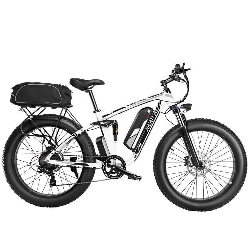 Equipped 26 Inch Fat Tire Support Multi-Terrain Riding Using 750W Bafang Motor Powerful Adult Electric Mountain Bike