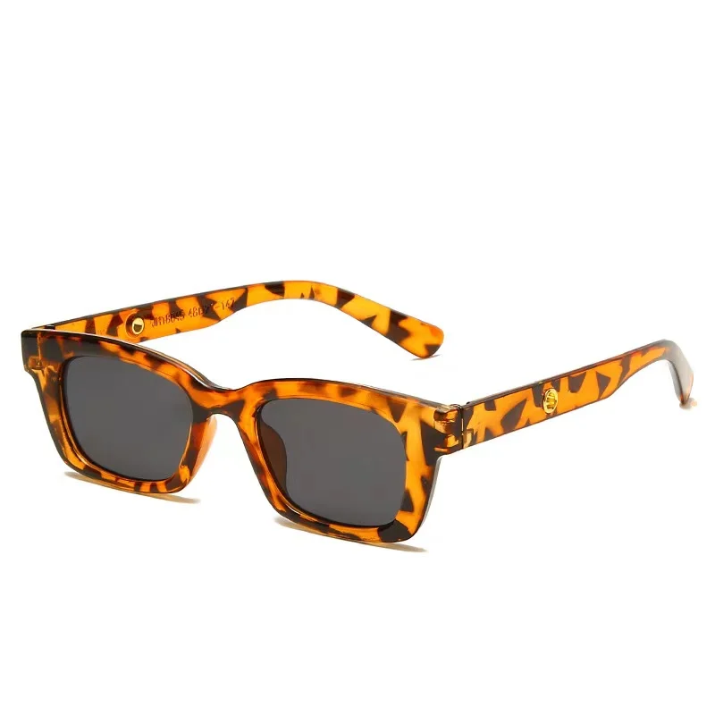 2021 New Small Square Sunglasses Retro Korean Sunglasses Kim Ji-ni Is The Same as The Trendy Fashion Classic,fashion Sunglasses