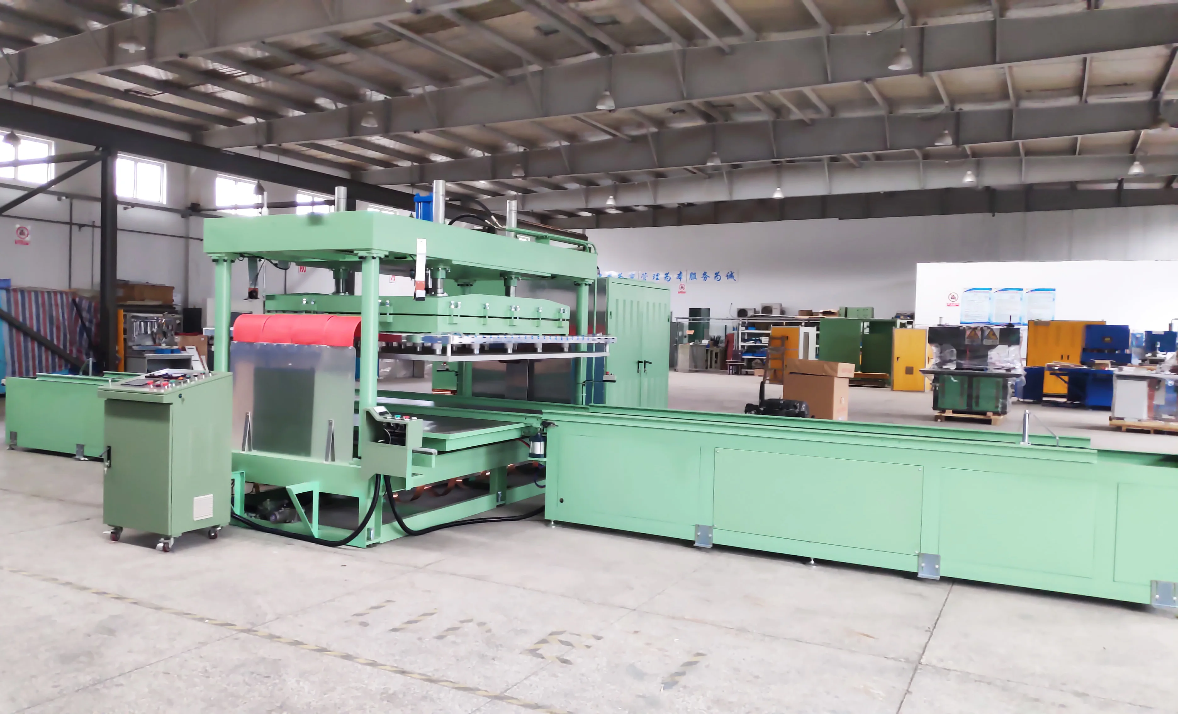 High Frequency Automatic Plastic Welder Large Power PVC EVA TPU Air Mattress Seat Welding Machine Condition New