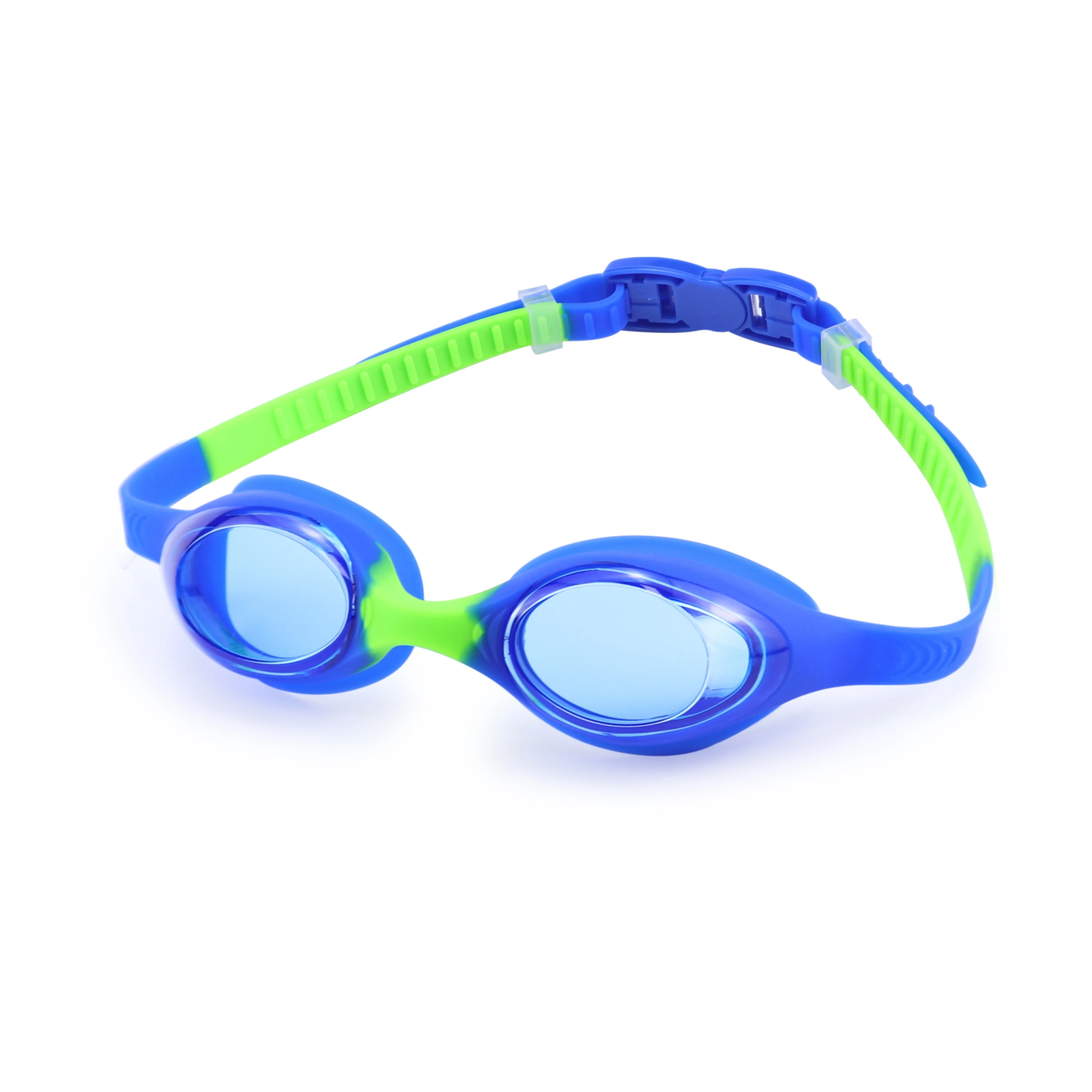 Junior kids UV protect goggles colorful Swim goggles Swimming glasses Anti Fog Swimming Goggles easy adjustable put off buckle