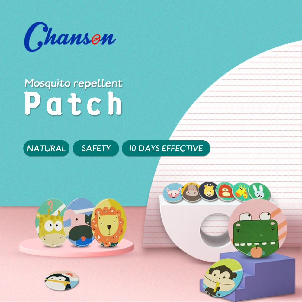 new arrival anti mosquito thick sticker patch 24-Hour Protection Citronella mosquito repellent