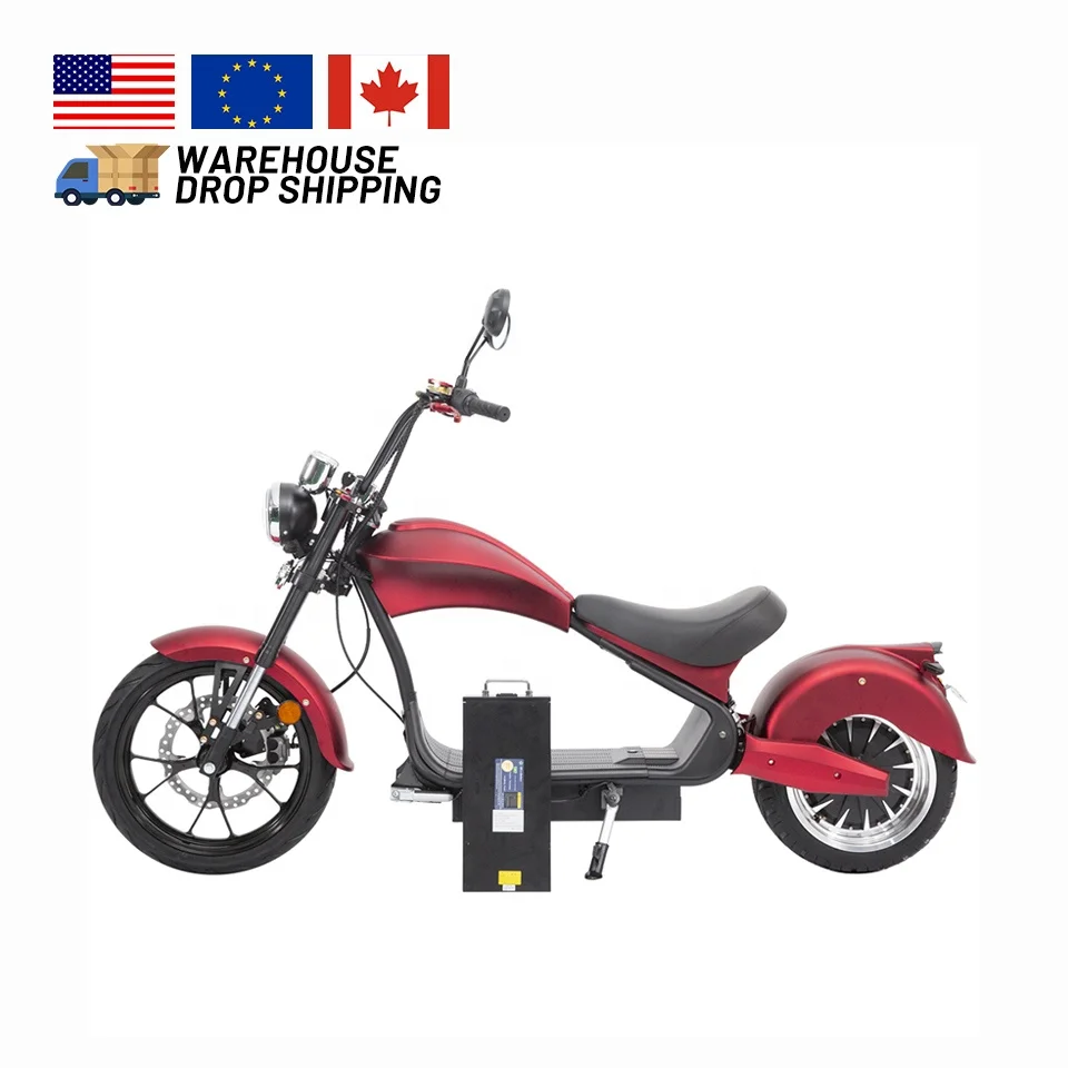 Новый Citycoco 3000 Вт Электрические Скутеры Мопед мотоциклы 4000 e chopper взрослые 17-дюймовые шины