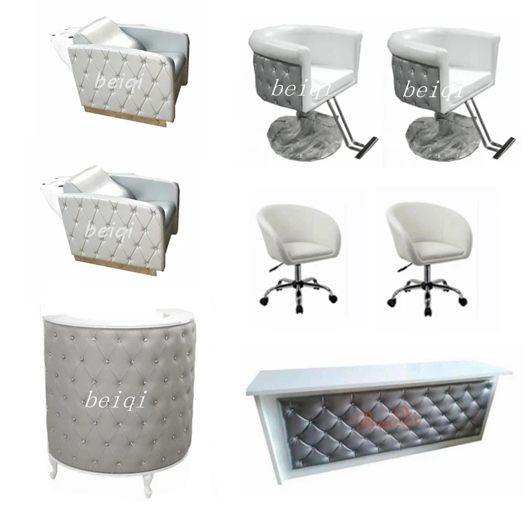 Shampoo chair hair salon station equipment,portable hydraulic lay down shampoo chair for sale