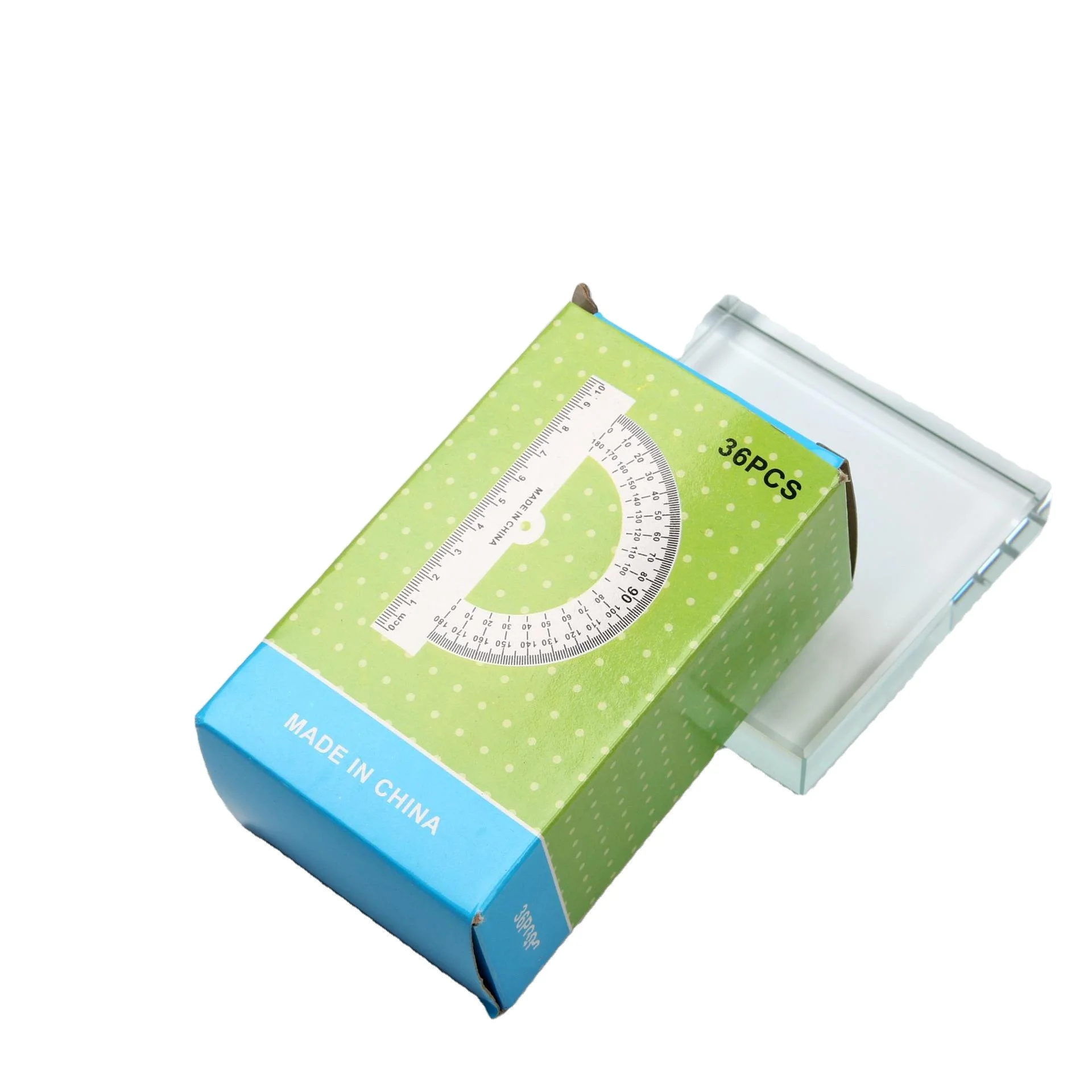 SHIRLEY YA Angle Protractor Universal 180 Degree Big Protractor 10cm School Office Supplies Math Protractor Ruler