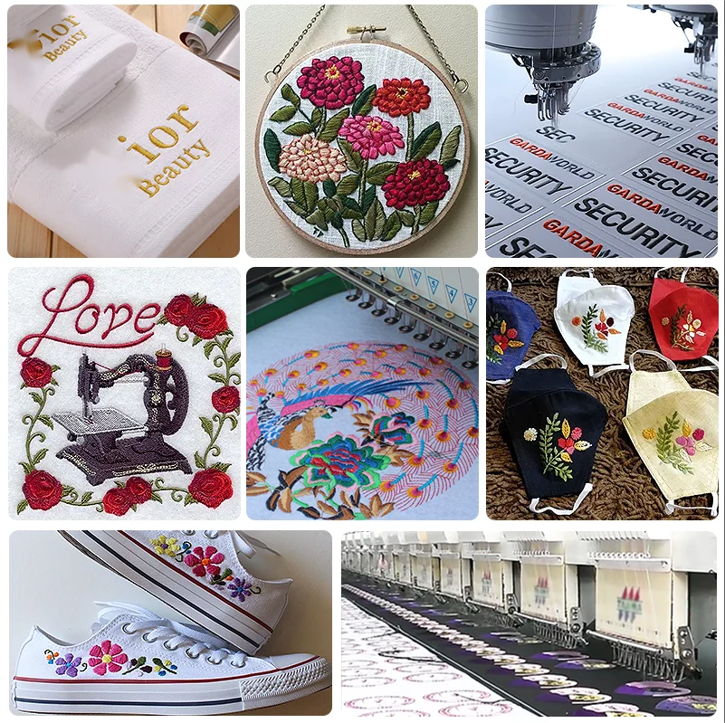 Ready To Ship 108D/2 Embroidery Sewing Yarn Factory Sale Shiny Embroidery Thread