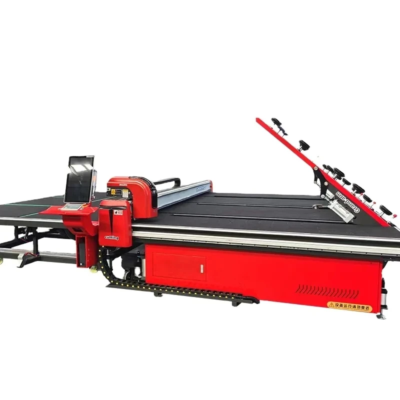 High Speed CNC Glass Cutting Machine Automatic Glass Cutter Loading Arm Breakout Table Glass Processing Machinery