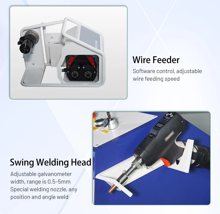 Handheld fiber laser welder 1500w/2000W  4in 1 maquina de soldar acero inoxidable laser welding machine