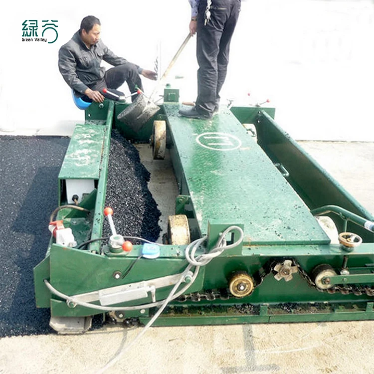 Wholesale wetpour rubber ground electrical rubber paver machines granules pave and mix machine 3 phase