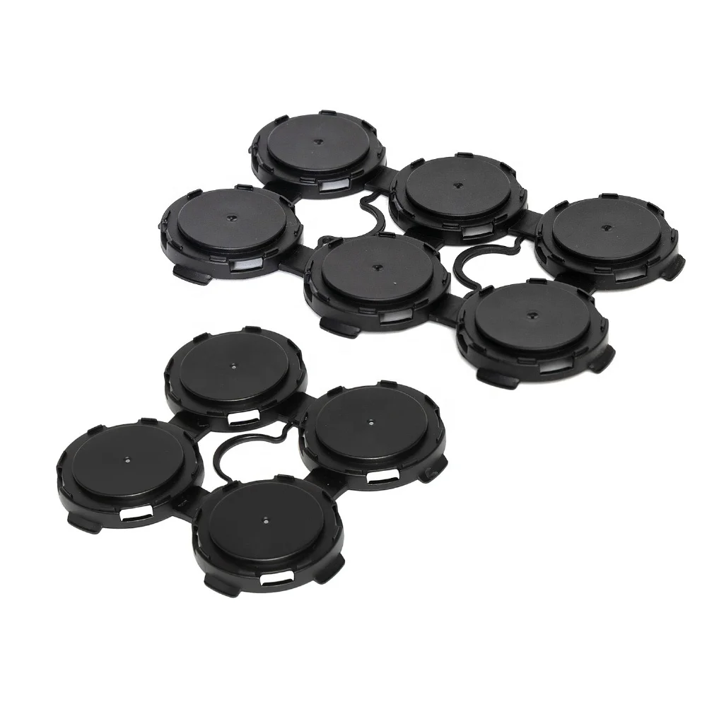 custom hdpe Plastic can holder Dust-free 4 pack 6 pack Aluminum beer Can Carrier For 330ml 500ml can