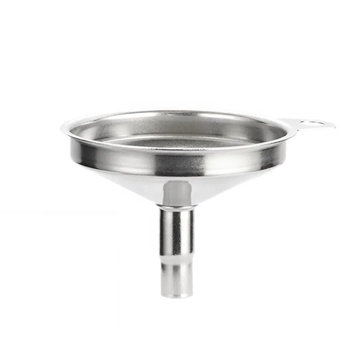 Высококачественная кухонная Воронка из нержавеющей стали 304 для подачи жидкости с фильтром и порошка