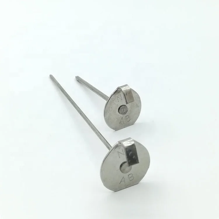 OEM Customized Steel 12GA Or 14GA Insulation Jacket Lacing Hooks Metal Lace Anchors