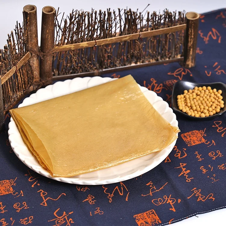 Manufacturer Offers High Quality Soybean Milk Skin Tofu Cloth Soya Skin Bean Curd Skin