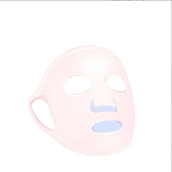 Silicone Skin Mask Reusable Moisturizing Face Silicone Face Wrap For Sheet Prevent Evaporation Masks Face Care Tool
