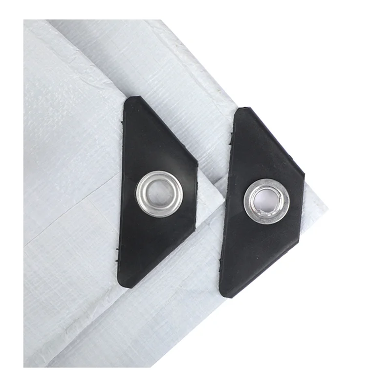 PE Tarpaulin 80gsm white Color Light Weight 3X4yard 4x6yad 6x8yard 100% Waterproof Export To Middle East Arab, Yemen, Oman
