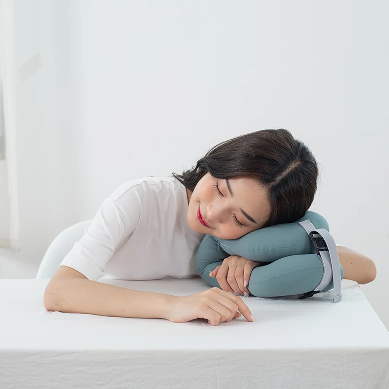Wholesale Office Napping Bath Custom Airplane Comfortable Travel Neck Pillow U Shape Pillow