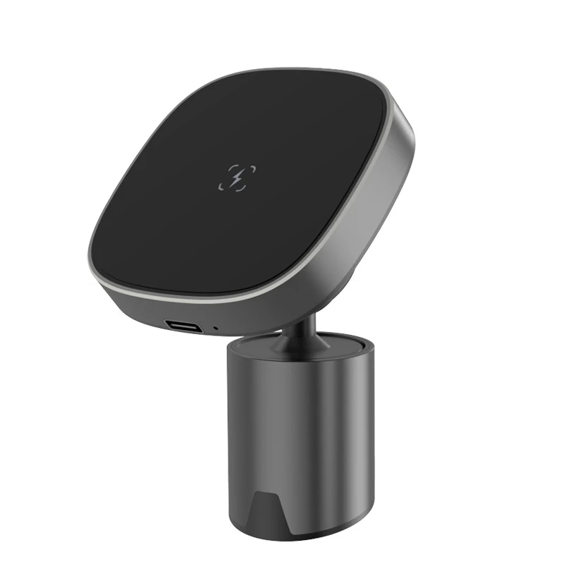 2-in-1 Wireless Car Mobile Phone Holder Charger Magnetic 15w Fast Charging Car Phone Holder Air Vent or Sticker for iphone 12/13