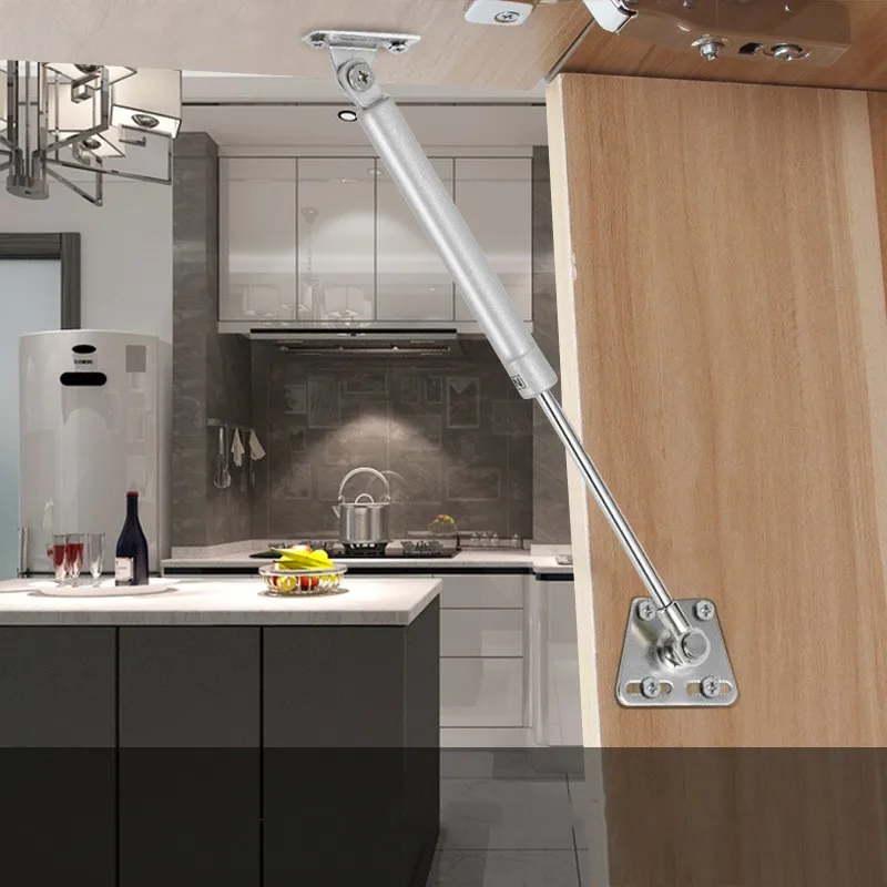 100N/10KG Gas Spring Cabinet Door Lift Support Copper Core Lid Flap Stay Hinges Furniture Hardware Cupboard Door Hinges