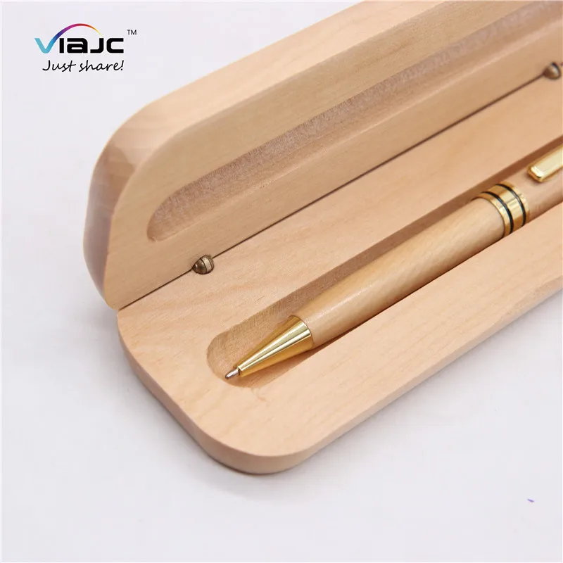 Luxury pens stationery new design high quality bamboo pen with logo laser engraving