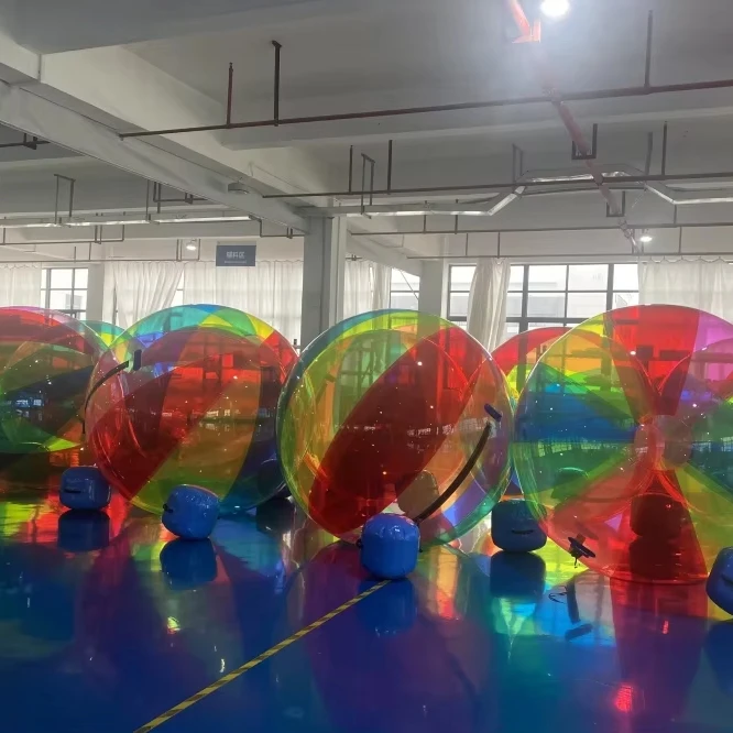 Профессиональный портативный маленький шарик Zorb для детей разноцветный Zorbing из ПВХ водных игр