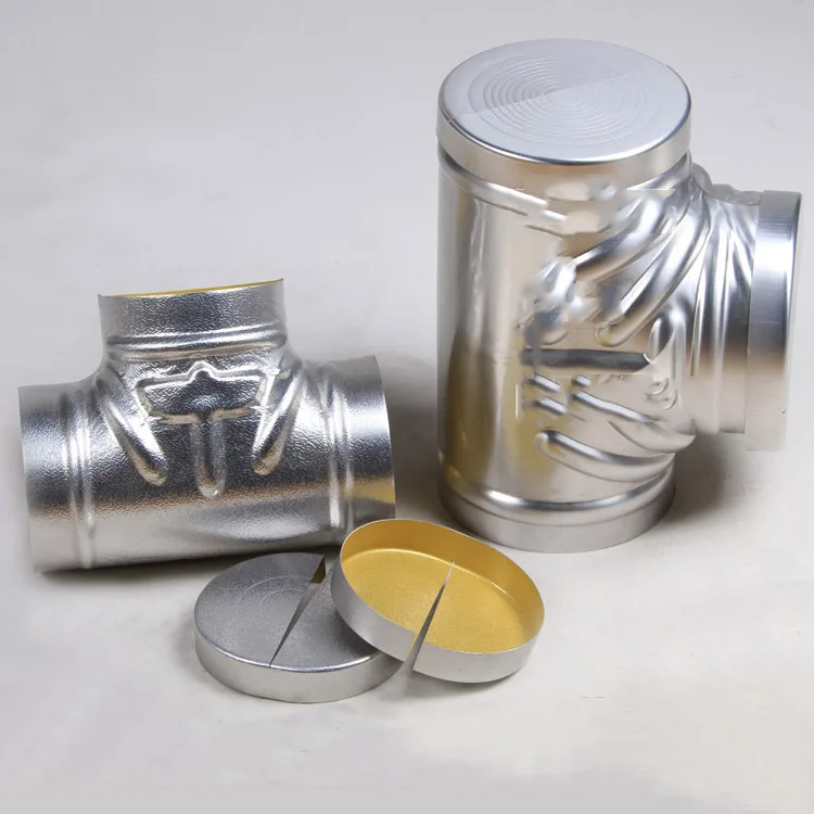 Aluminum insulation foil 1060 3003 elbow tee pipe fitting aluminium jacketing