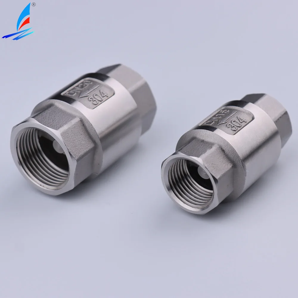 Stainless Steel  Vertical Check Valve Various Good Quality Efficient Purification Vertical Check Valve High Pressure Check Valve