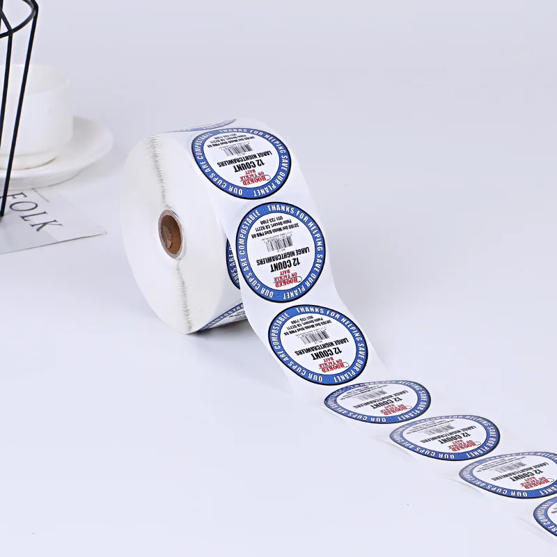 Custom Adhesive Private Cosmetic Clear Bottle Sticker Foil Logo Sticker Printing Labels Transparent Gold Waterproof Classic Soft
