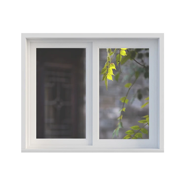 Residential pvc waterproof sound insulation sliding window double glazing can be customized